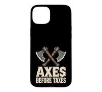 Haches Avant impôts Viking Norse Funny Coque pour iPhone 15 Plus