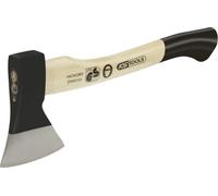 Hachette canadienne, tete 600 G, manche HICKORY maintenu avec coins en acier - KS Tools 140.2062