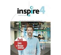 HACHETTE FRANCAIS LANGUE Inspire 4 - Pack Livre de l'eleve + version num (Poche)