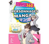 HACHETTE HEROES Dessiner les personnages de manga en 360