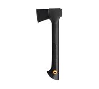 Fiskars Hachette universelle Solid A6, Étui de transport, revêtement antiadhésif, lame en acier de haute qualité/manche en plastique renforcé de fibre de verre, noir, longueur : 39 cm, 652 g, 1052046