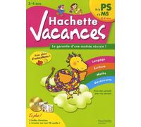 Hachette vacances: De la PS à la MS (3-4 ans)