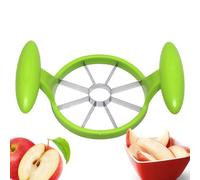 Hacheur de Fruits, Diviseur Manuel Anti-Dérapant en Acier Inoxydable, Outil Évide-Légumes, pour Légumes Poire Ananas Salade Pique-nique Extérieur Préparation des Repas