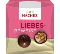 Hachez Preuves d'amour quatre petits chocolats paquet de 40g