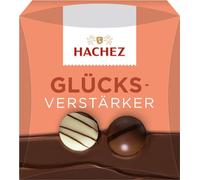 Hachez Renforceur de Bonheur quatre petits chocolats paquet de 40g