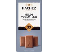 Hachez Tablette de chocolat au lait doux avec une note de caramel 100g