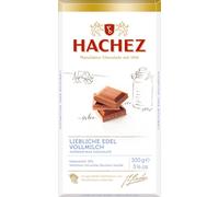 Hachez Tablette de chocolat au lait doux Edel Liebliche Vollmilch 100g