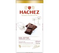 Hachez Tablette de chocolat noir amer Edel Bitter Contenu 100g