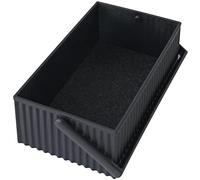 Hachiman Omnioffre Boîte de Rangement Empilable Petit Noir