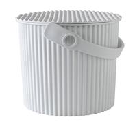 Hachiman Omnioutil Mini Seau avec Couvercle Blanc 4 l
