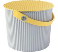 Hachiman Omnioutil petit seau S gris/jaune 8 litres
