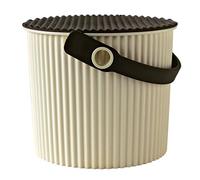 Hachiman Omnioutil - Seau de Rangement et Couvercle - Mini Beige Marron