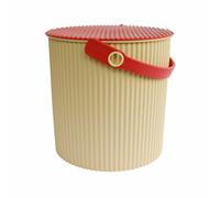Hachiman Seau de rangement Omnioutil L, plastique, Cafe au Lait, 10 L, 228325