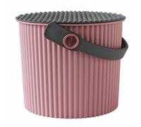 Hachiman Seau de rangement Omnioutil Mini, plastique, rose, 4 L, 236344