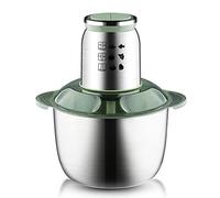 Hachoir 1000W, bol en acier inoxydable 5L, 2 vitesses, système à quatre lames, robot culinaire pour hacher la viande, les légumes et les fruits,A