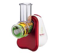 Moulinex DJ7535 Râpe électrique et spiraliseur Plastique Rouge