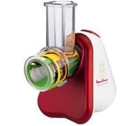 Moulinex DJ7535 Râpe électrique et spiraliseur Plastique Rouge