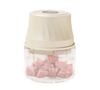 Hachoir à ail avec boucle de sécurité rechargeable, hachoir et processeur électrique pour aliments, pour viande, carotte, fruits, salade, purée, maison, cuisine commerciale