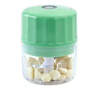 Hachoir à Ail - Broyeur Alimentaire Portable Sans Fil - Mini Hachoir Rechargeable par USB pour Gingembre, Oignon, Piment, Noix et Légumes - Coupe-Légumes Électrique Compact pour Cuisine Maison