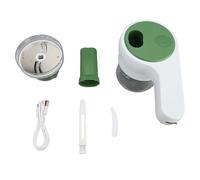 Hachoir à ail électrique 4 en 1, robot culinaire portatif rechargeable sans fil pour oignons, gingembre, piment, fruits et viandes