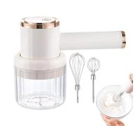 Hachoir à Ail Électrique, Broyeur Rechargeable USB Sans Fil 300ml, Hachoir Électrique pour Ail, Pour Noix, Piment, Oignon, Viande, Légumes, Poulet, Gingembre, Fruit, Purée, Cuisine et