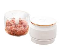 Hachoir à ail électrique - Hachoir à nourriture | Hachoir de cuisine avec bol, sans fil, portable, multifonctionnel, avec chargement USB et moulin électrique pour servir facilement divers aliments