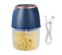 Hachoir à ail électrique, processeur de légumes de cuisine USB 350 ml | Petite machine à trancher les oignons | pour les aliments végétariens Viande Piment Fruits Haricots Légumes Ail Oignon