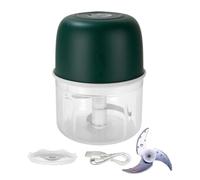 Hachoir à ail électrique, robot culinaire multifonctionnel, hachoir à viande et hachoir à légumes, processeur automatique portable électrique sans fil pour cuisine, oignon et gingembre