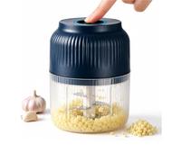 Hachoir à Ail Électrique Sans Fil 400ml, Mini Robot de Cuisine Portatif
