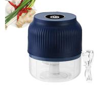 Hachoir à ail - Hachoir à ail - Petit robot culinaire | Hachoir à ail sans fil portable pour préparer, porc, pommes de terre, piments, zanaho