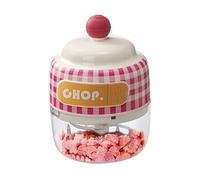 Hachoir À Ail,Hachoir à Oignon et Légumes,Petit Concasseur Alimentaire pour Découpe Légumes Viande Fruits Poulet Salade Maison Cuisine - Pour Cuisine Maison Viande Fruits Poulet Salade Gingemb