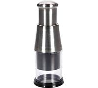 Hachoir à ail manuel avec lame en acier inoxydable | Pour oignons et gingembre, poivrons et légumes, mini hachoir, presse à main, fonctionnement manuel