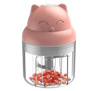 Hachoir à ail rechargeable - Extracteur d'ail électrique sans fil Cuisine Maison Complément Alimentaire Multifonctionnel Revolver Hacher Gingembre Purée d'ail Machine à ail 300 ml Hachoir Electrique