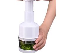 Hachoir à ail - Trancheuse manuelle alimentaire, mini hachoir portable à main avec récipient | ail, poivre, ustensile de cuisine sûr et facile pour cuisiner, préparation