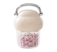 Hachoir À Aliments - Broyeur Rapide Avec Poignée 350 Ml | Robot Culinaire Petit Hachoir À Viande Pour Ail Piment Oignon Maison Cuisine Ferme Restaurant Camping Pique-nique Voyage Rv