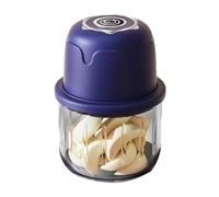 Hachoir à aliments électrique - Hachoir à légumes portable 350ML Broyeur à ail Hachoir à oignon Hachoir à ail électrique rechargeable par USB, Coupe-légumes sans fil |Hachoir à viande électrique - Ha