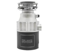 Hachoir à déchets de cuisine, broyeur de déchets alimentaires, 15,8 x 32,8 cm pour l'élimination des déchets alimentaires