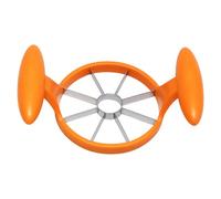 Hachoir à fruits | Coupe-fruits amovible avec séparateur et séparateur | Dénoyauteur pour poire, ananas, salade, extérieur, pique-nique, préparation des repas