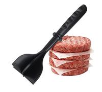 Hachoir à hamburger ergonomique résistant à la chaleur à 6 courbes, hachoir à viande manuel, pour la cuisine du chef, la préparation des aliments, la maison, l'appartement, le restaurant, la e
