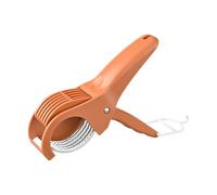 Hachoir à laitue - Coupe-salade à pression | Trancheuse domestique en acier inoxydable | Gadget de cuisine créatif pour fruits, légumes, jambon, outil à main Compact