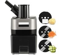 Hachoir à LéGumes 2025 Pour Commercial/Domestique : 4 ModèLes (TêTe Simple Ou Double), Robot Culinaire Multifonction, Trancheuse-DéChiqueteuse Automatique 100W B3in1