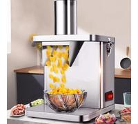 Hachoir à légumes automatique commercial 2 en 1 - Machine à légumes électrique