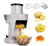 Hachoir à légumes avec lames réglables - Dicer, trancheuse et râpe multifonction pour une préparation efficace de la cuisine