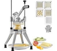 Hachoir à légumes commercial - Coupeuse de fruits en cubes à 4 lames - Ustensile de cuisine professionnel