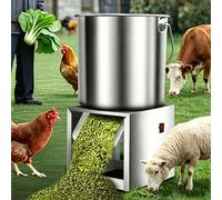 Hachoir à Légumes électrique Commercial Machine électrique à Découper et à émincer (3500 tr/min) Dotée d'une Large Goulotte d'alimentation Conçue pour la Transformation d'aliments pour Animaux 1500w