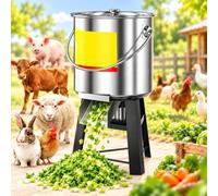 Hachoir à Légumes électrique Multifonctionnel,Petit Hachoir pour Volailles | Avec 4 Lames,Grande Ouverture D'alimentation,Moteur Puissant pour L'élevage de Poulets,Canards et Oies,Farm