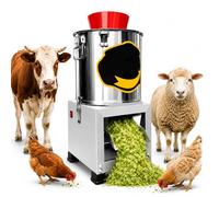 Hachoir à Légumes électrique Professionnel, Robot Culinaire Multifonction En Acier Inoxydable, Avec Large Goulotte D'alimentation De 32 Cm,hacheur Pour Volailles, Choux Et Autres Aliments 2500W