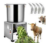 Hachoir À Légumes Électrique Professionnel, Robot Culinaire Multifonctionnel, 120 Kg/h, 3500 Tr/min, Râpe En Acier Inoxydable, Grande Ouverture D'alimentation, Pour L'alimentation Animale