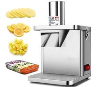 Hachoir à légumes électrique, râpe à fromage, coupe-légumes, coupe-spirales en acier inoxydable, hachoir à légumes électrique, mixeur de cuisine, coupe-légumes électrique 250 W, appareil éle