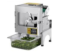 Hachoir à légumes électrique, trancheuse à fruits professionnelle, coupe-oignons verts, robot culinaire, épaisseur réglable de 1,3 à 35 mm, 700 tr/min pour oignons verts, céleri, persil, chou,B